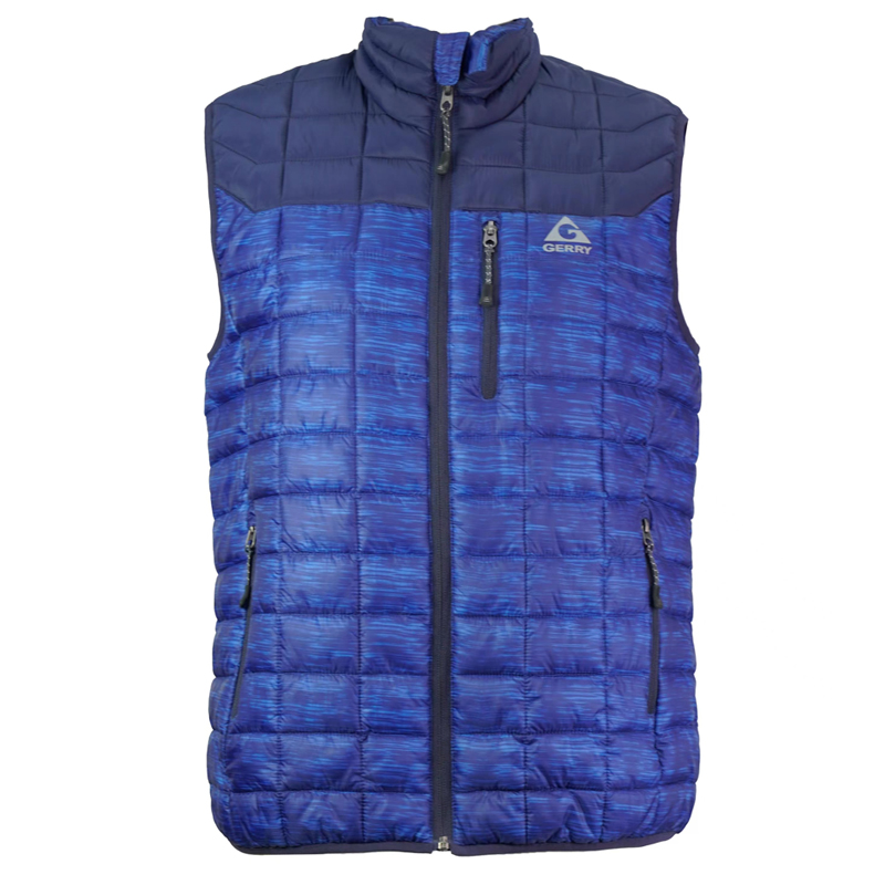 Men Autumn Warm Daily Customized Padding Quilting Vests